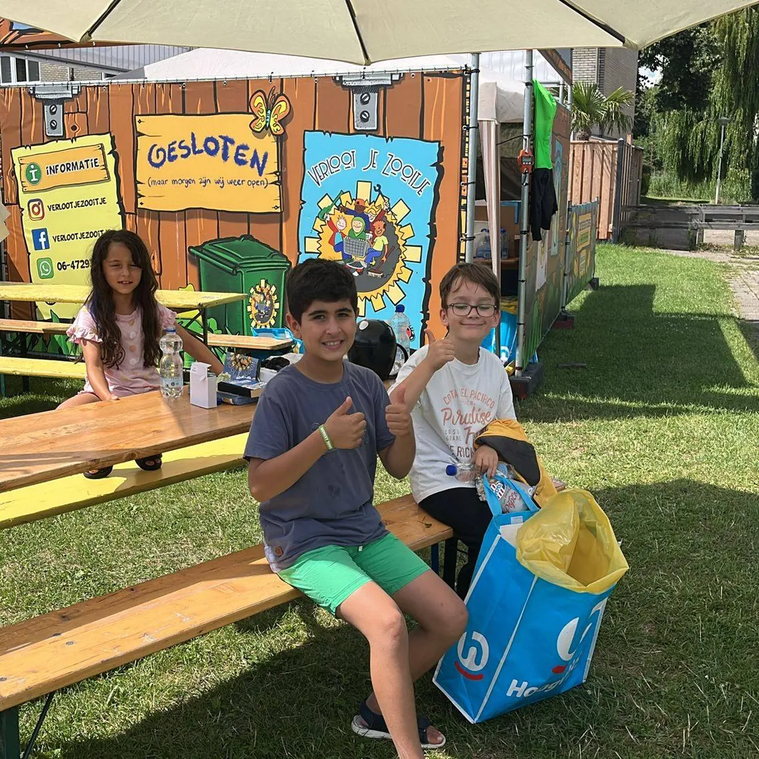Kinderen in actie bij Verloot je Zooitje — sfeerfoto 10