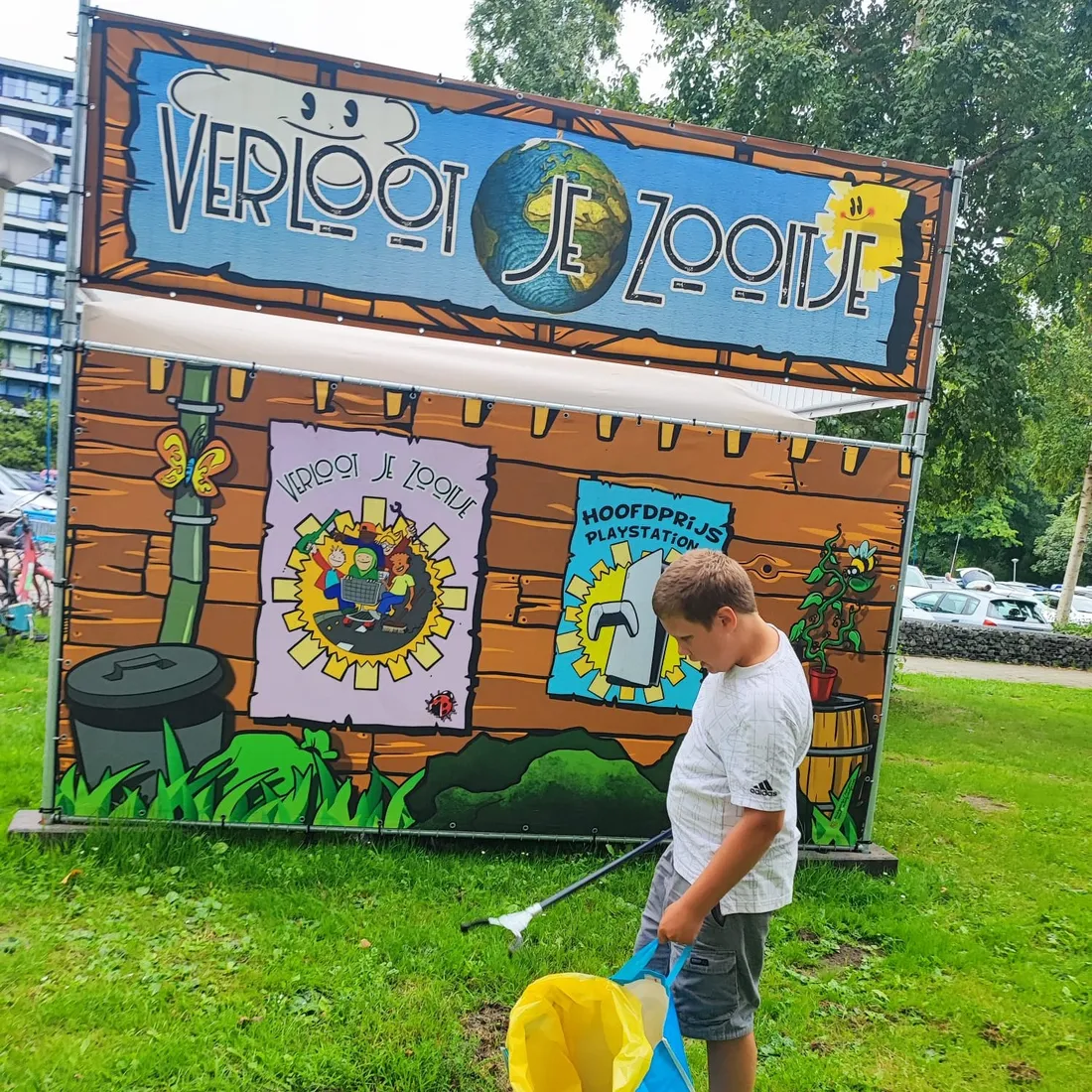 Kinderen in actie bij Verloot je Zooitje — sfeerfoto 9